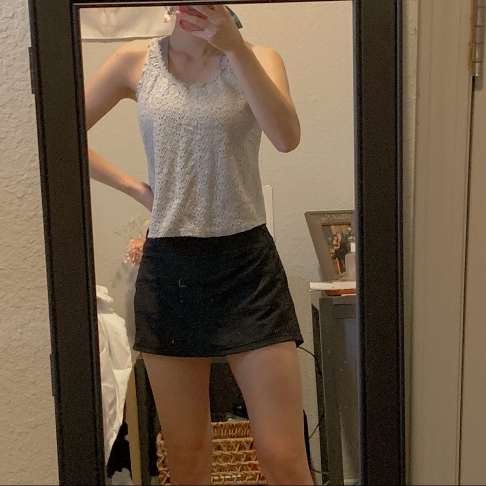 Lace tank top